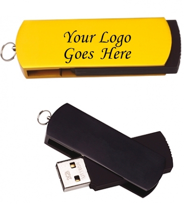 1 GB Slide USB 2.0 Flash Drive