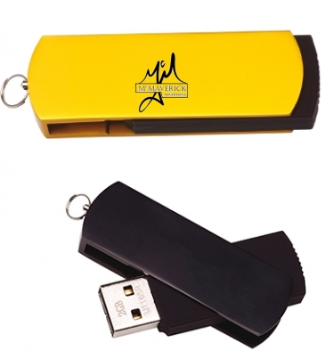 4 GB Slide USB 2.0 Flash Drive