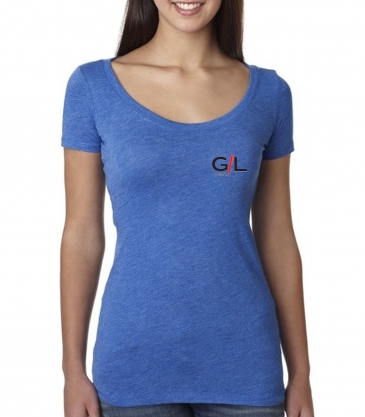 Next Level Apparel Ladies' Triblend Scoop