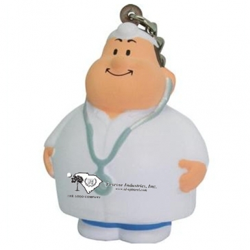 Doctor Bert Stress Reliever Keychain