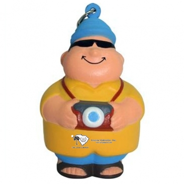 Tourist Bert Stress Reliever Keyring