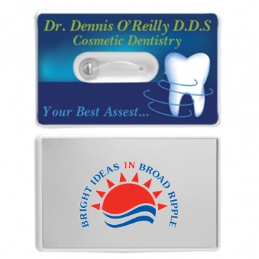 Credit Card Dental Floss w/Mirror