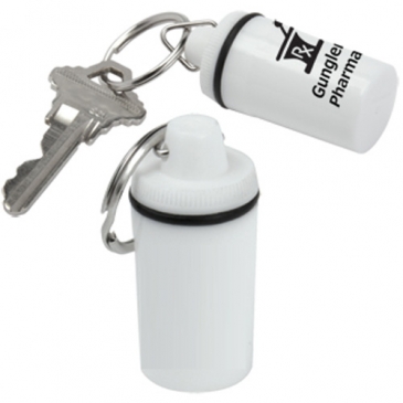Pill Container Keytag