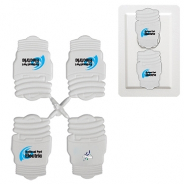 CFL Shaped Safety Plug Cover