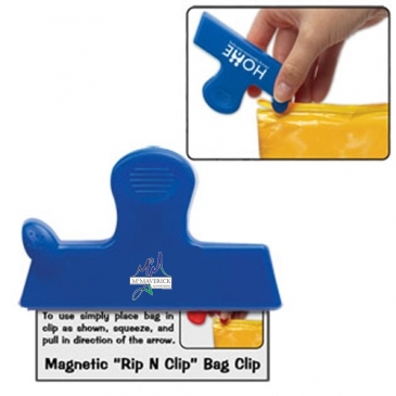 Magnetic "Rip N Clip" Bag Clip