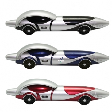 Race Car Ballpoint Clicker Pen