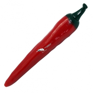 Green Jalapeño & Red Chili Pepper Clicker Pen