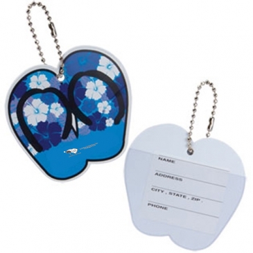 Flip Flop Luggage Keytag