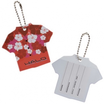 Hawaiian Shirt Luggage Tag