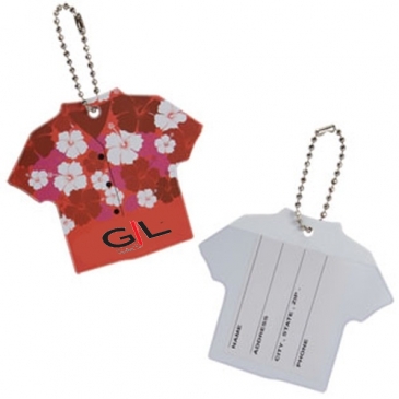 Hawaiian Shirt Luggage Tag