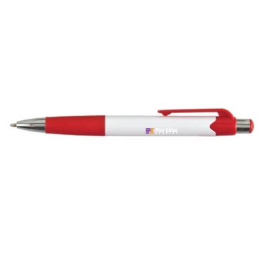 Carnival Gripper Pen With Colored Accents