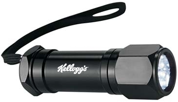 Garrity 8 LED Aluminum Superbright Flashlight