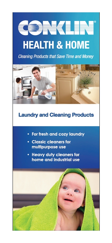 Health & Home Cleaning Retractor Banner 31.5" Kit