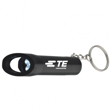Aluminum LED Flashlight With Bottle Opener