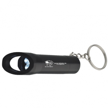 Aluminum LED Flashlight With Bottle Opener