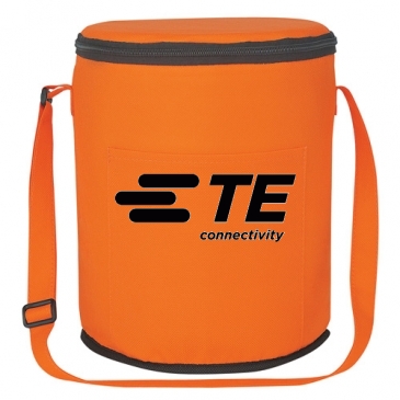 Non-Woven Round Cooler Bag_Silkscreen
