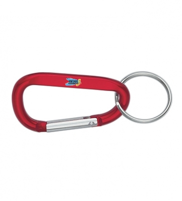 8mm Carabiner With Split Ring