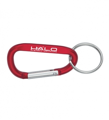 8mm Carabiner With Split Ring