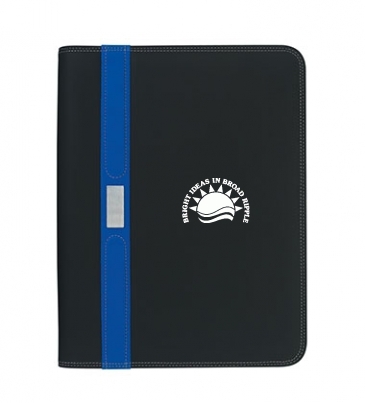 Contemporary Zippered Portfolio