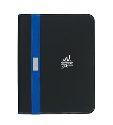 Contemporary Zippered Portfolio