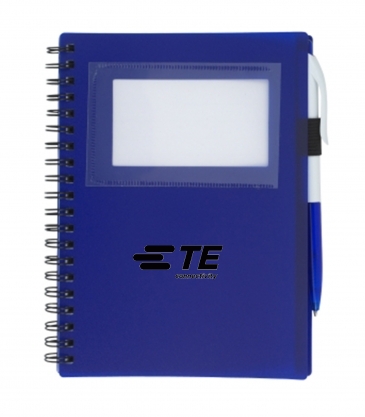 Spiral Notebook With ID Window