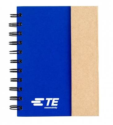 Small Spiral Notebook With Sticky Notes And Flags