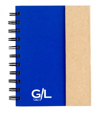 Small Spiral Notebook With Sticky Notes And Flags
