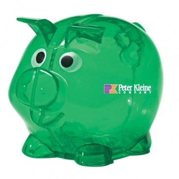 Mini Plastic Piggy Bank