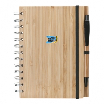 Albany Bamboo Notebook & Pen