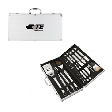 Central Park 18 Piece Steel BBQ Set