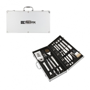 Central Park 18 Piece Steel BBQ Set