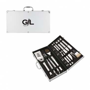 Central Park 18 Piece Steel BBQ Set