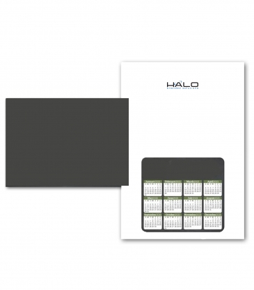 Greeting Card with Magnetic Calendar