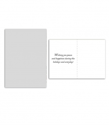 Greeting Card with Magnetic Photo Frame