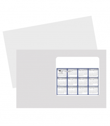 SuperSeal Laminated Card With Calendar Magnet