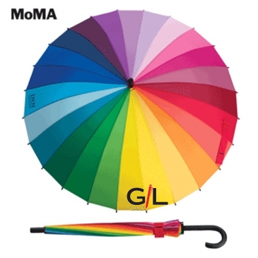 MOMA Color Spectrum Umbrella Stick