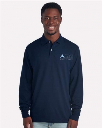 Men's Dri-Power® Long Sleeve Polo
