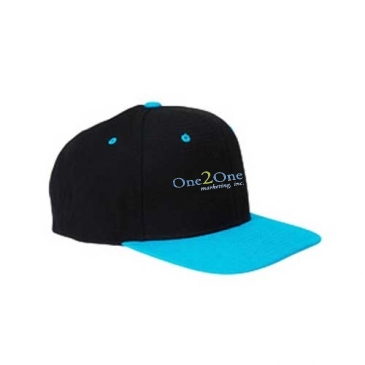 Yupoong Adult 6-Panel Structured Flat Visor Classic Snapback