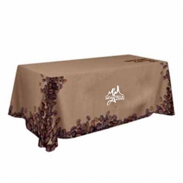 48-Hour Quick Ship 8' Standard Table Throw (Full-Color Full-Bleed