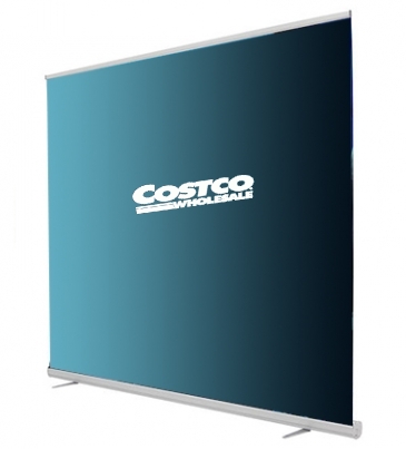 8' Jumbo Wide Retractor 13 oz. Smooth Scrim Vinyl Kit