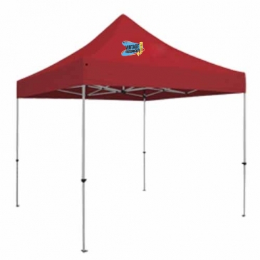 10' Deluxe Tent Kit (Full-Color Imprint, 1 Location)