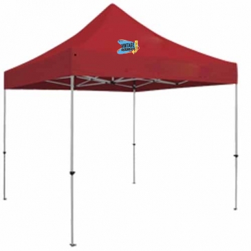 10' Deluxe Tent Kit (Full-Color Imprint, 2 Locations)