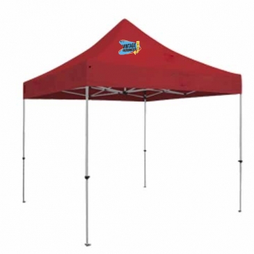 10' Deluxe Tent Kit (Full-Color Imprint, 3 Locations)