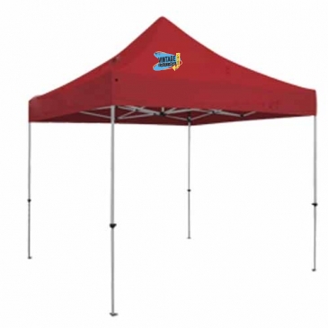 10' Deluxe Tent Kit (Full-Color Imprint, 4 Locations)