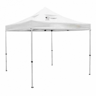 10' Deluxe Tent Kit, Vented Canopy (Imprinted, 2 Locations)