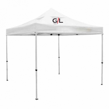 10' Deluxe Tent Kit, Vented Canopy (Imprinted, 2 Locations)