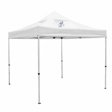 10' Deluxe Tent Kit, Vented Canopy (Imprinted, 3 Locations)