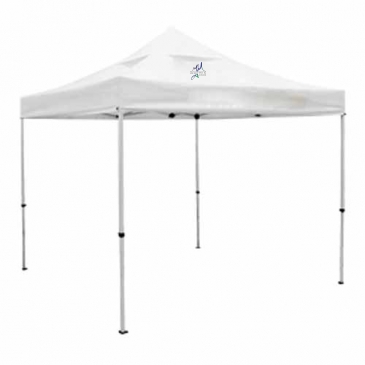 10' Deluxe Tent Kit, Vented Canopy (Imprinted, 4 Locations)