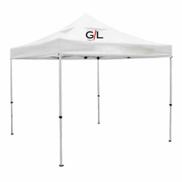 10' Deluxe Tent Kit, Vented Canopy (Imprinted, 7 Locations)