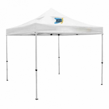 10' Deluxe Tent Kit, Vented Canopy (Imprinted, 8 Locations)